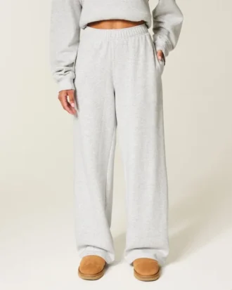 Sweatpants med vida ben