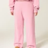Sweatpants med vida ben