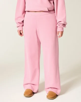 Sweatpants med vida ben