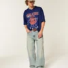 Syracuse University Orange Graphic Football Jersey