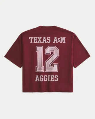 Texas A&M University Aggies grafisk fotbollströja