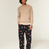 Tom och Jerry-pyjamasbyxor i flanell