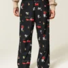 Tom och Jerry-pyjamasbyxor i flanell