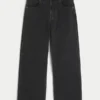 Tvättad svart stjärngrafik Super Baggy Jeans Tvättad svart stjärngrafik Super Baggy Jeans