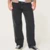 Tvättade svarta baggyjeans Tvättade svarta baggyjeans