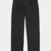 Tvättade svarta baggyjeans Tvättade svarta baggyjeans