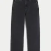 Tvättade svarta baggyjeans Tvättade svarta baggyjeans