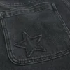 Tvättade svarta baggyjeans Tvättade svarta baggyjeans
