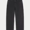 Tvättade svarta Dodge Hellcat Graphic Baggy Jeans Tvättade svarta Dodge Hellcat Graphic Baggy Jeans