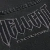 Tvättade svarta Dodge Hellcat Graphic Baggy Jeans Tvättade svarta Dodge Hellcat Graphic Baggy Jeans