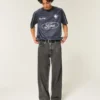 Tvättade svarta superbaggy jeans Tvättade svarta superbaggy jeans