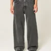 Tvättade svarta superbaggy jeans Tvättade svarta superbaggy jeans