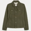 Twill Y2K militärjacka
