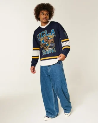 UCLA Bruins grafisk hockeytröja