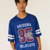 University of Arizona Wildcats fotbollströja med grafik