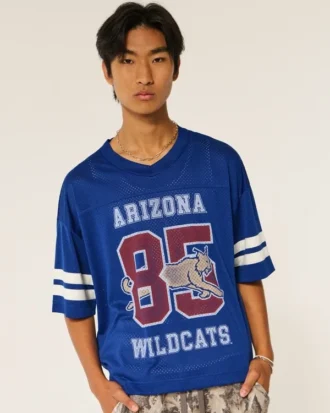 University of Arizona Wildcats fotbollströja med grafik