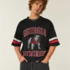 University of Georgia Bulldogs grafisk fotbollströja