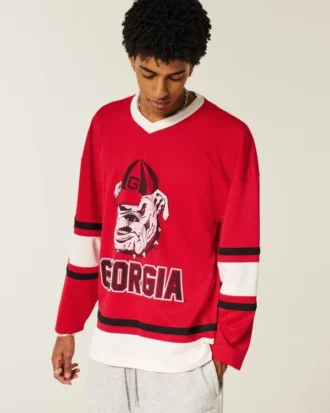 University of Georgia Bulldogs grafisk hockeytröja