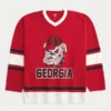 University of Georgia Bulldogs grafisk hockeytröja