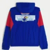University of Kansas Jayhawks grafisk vindjacka med huva