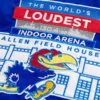 University of Kansas Jayhawks grafisk vindjacka med huva