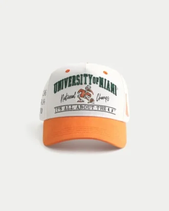 University of Miami Hurricanes grafisk basebollkeps