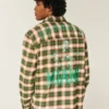 University of Miami Hurricanes grafisk flanellskjorta