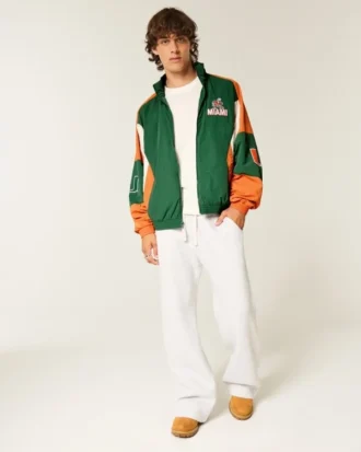 University of Miami Hurricanes grafisk vindjacka