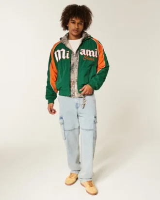 University of Miami Hurricanes grafisk vindjacka University of Miami Hurricanes grafisk vindjacka