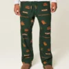 University of Miami HurricanesGrafiska flanellbyxor