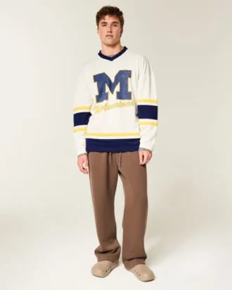 University of Michigan Wolverines grafisk hockeytröja
