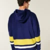 University of Michigan Wolverines grafisk hockeytröja med huva University of Michigan Wolverines grafisk hockeytröja med huva