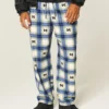 University of Michigan Wolverines grafiska flanellbyxor