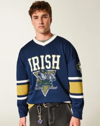 University of Notre Dame Fighting Irish grafisk hockeytröja