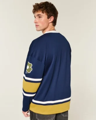 University of Notre Dame Fighting Irish grafisk hockeytröja