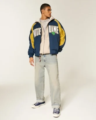 University of Notre Dame Fighting Irish grafisk vindjacka