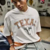 University of Texas at Austin Longhorns fotbollströja med tryck University of Texas at Austin Longhorns fotbollströja med tryck