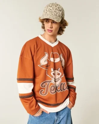 University of Texas at Austin Longhorns grafisk hockeytröja