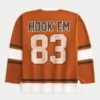 University of Texas at Austin Longhorns grafisk hockeytröja University of Texas at Austin Longhorns grafisk hockeytröja