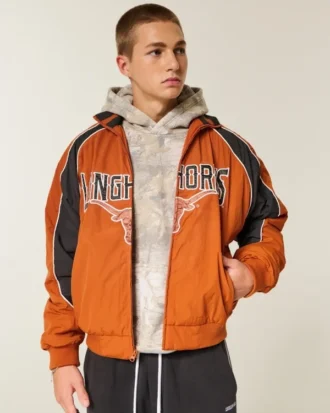 University of Texas at Austin Longhorns grafisk vindjacka