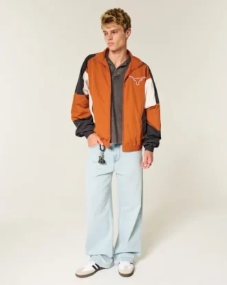 University of Texas at Austin Longhorns grafisk vindjacka
