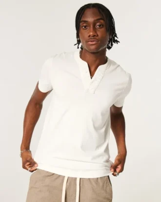 Vault Release kortärmad Henley