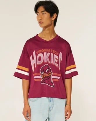 Virginia Tech Hokies fotbollströja med tryck