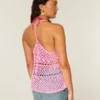 Virkad racerback-linne