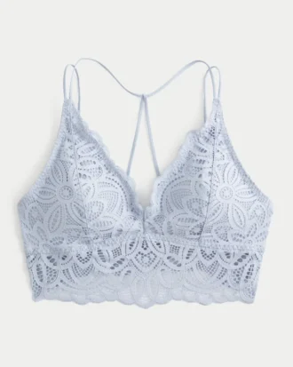 Virkad spets-bralette