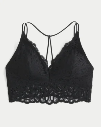 Virkad spets-bralette